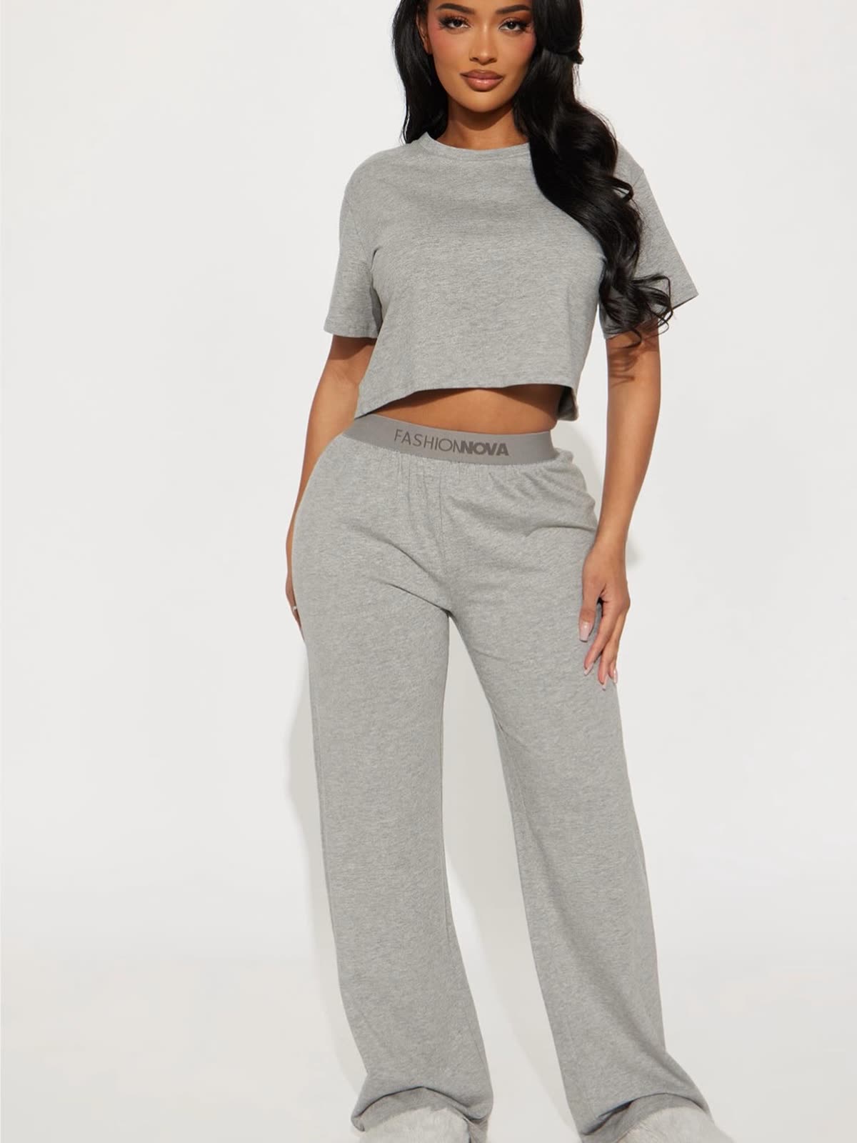 Ensemble jersey gris