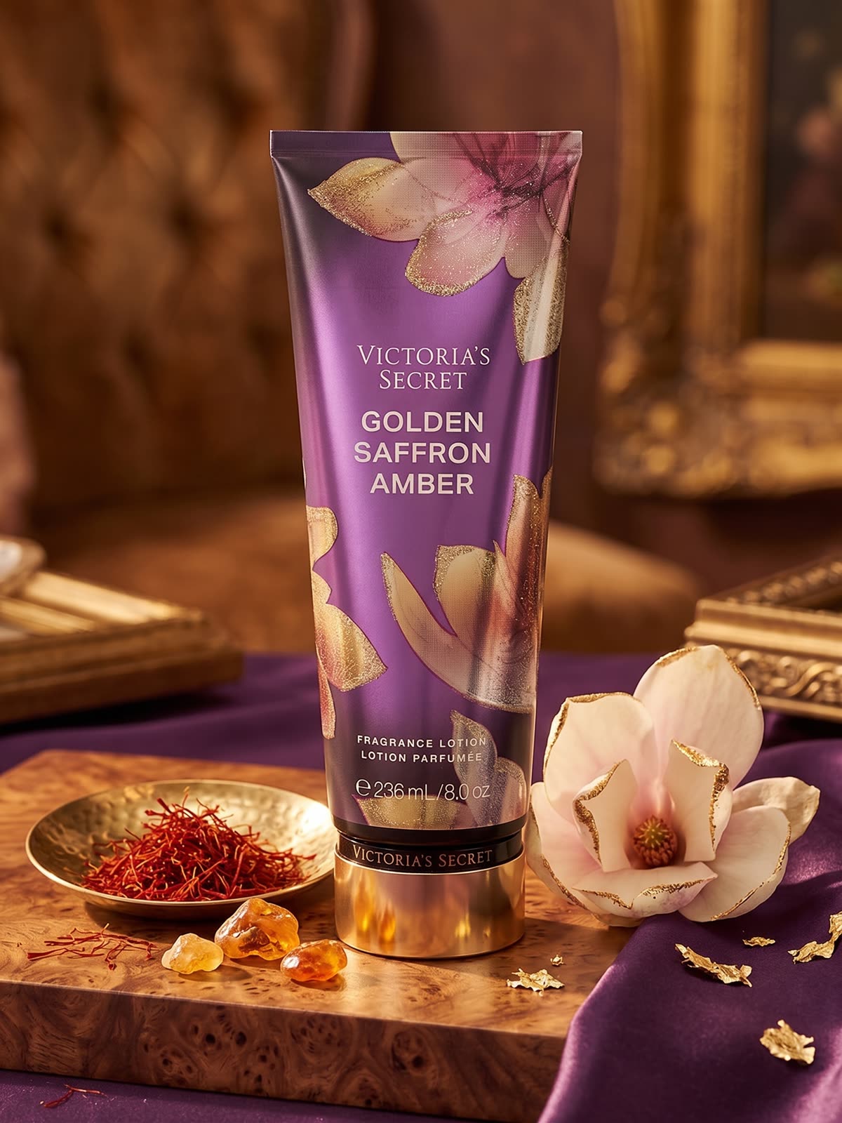 Golden Saffron Amber