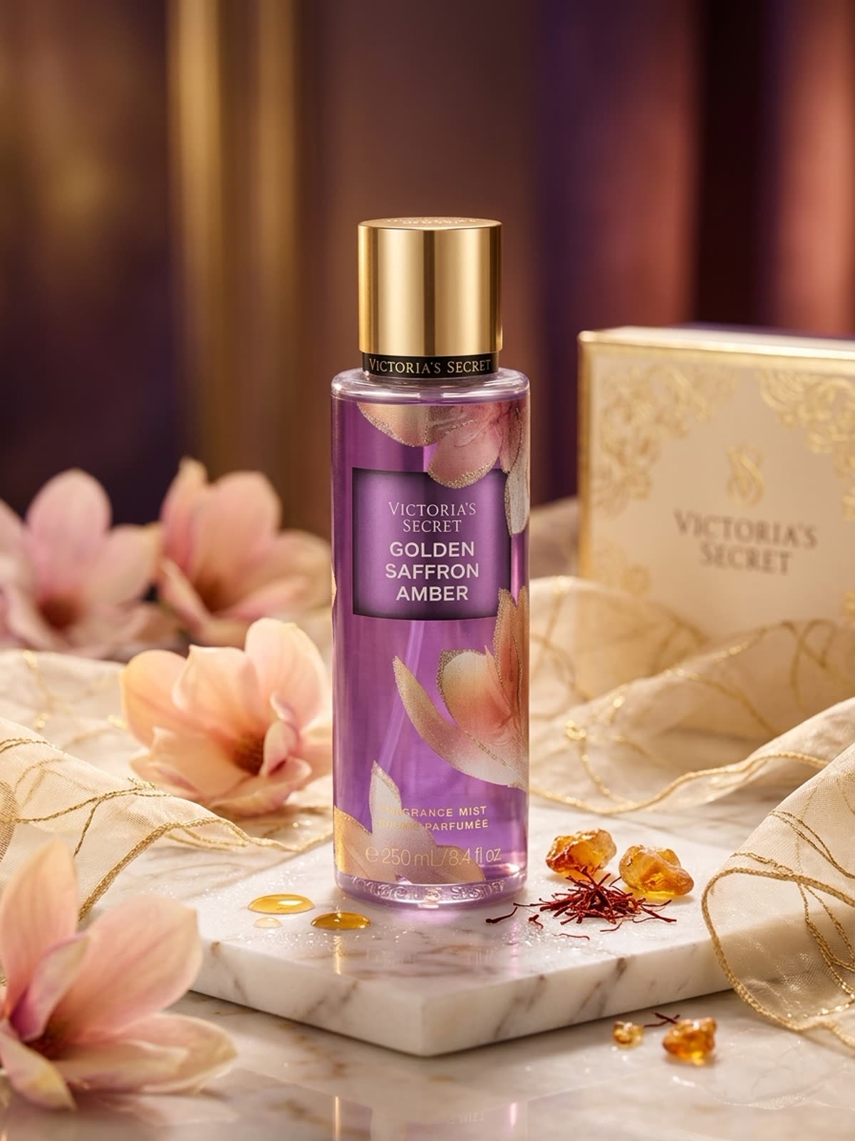 Golden Saffron Amber